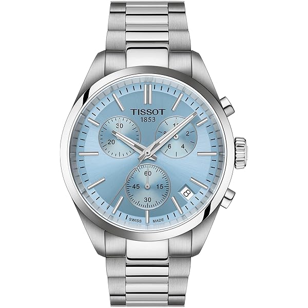 【TISSOT】 腕時計 クロノグラフ 2002 限定　ティソ　シルバー　ブルー TISSOT】 腕時計 クロノグラフ 2002 限定 ティソ シルバー